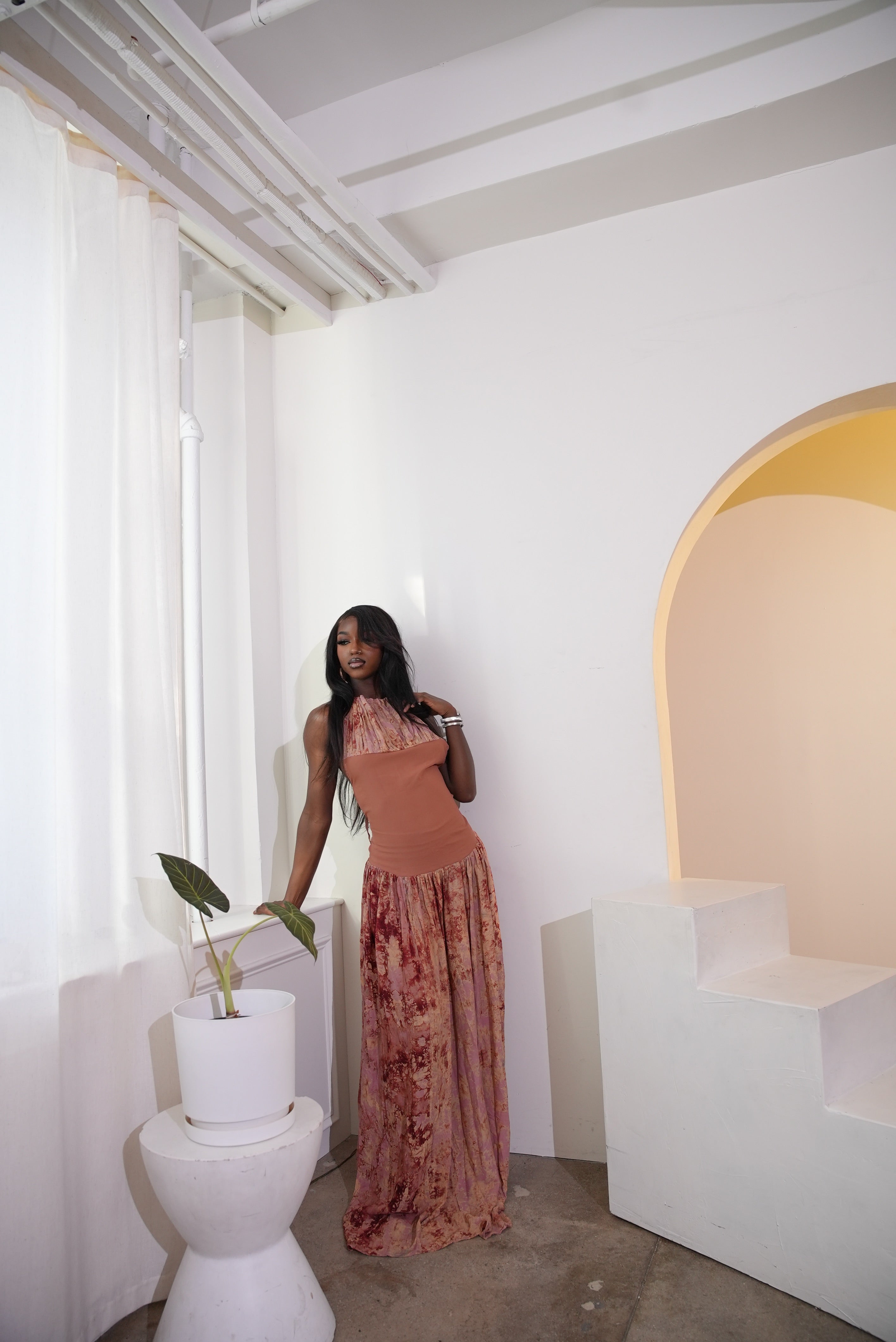 Safiéra Backless Dress